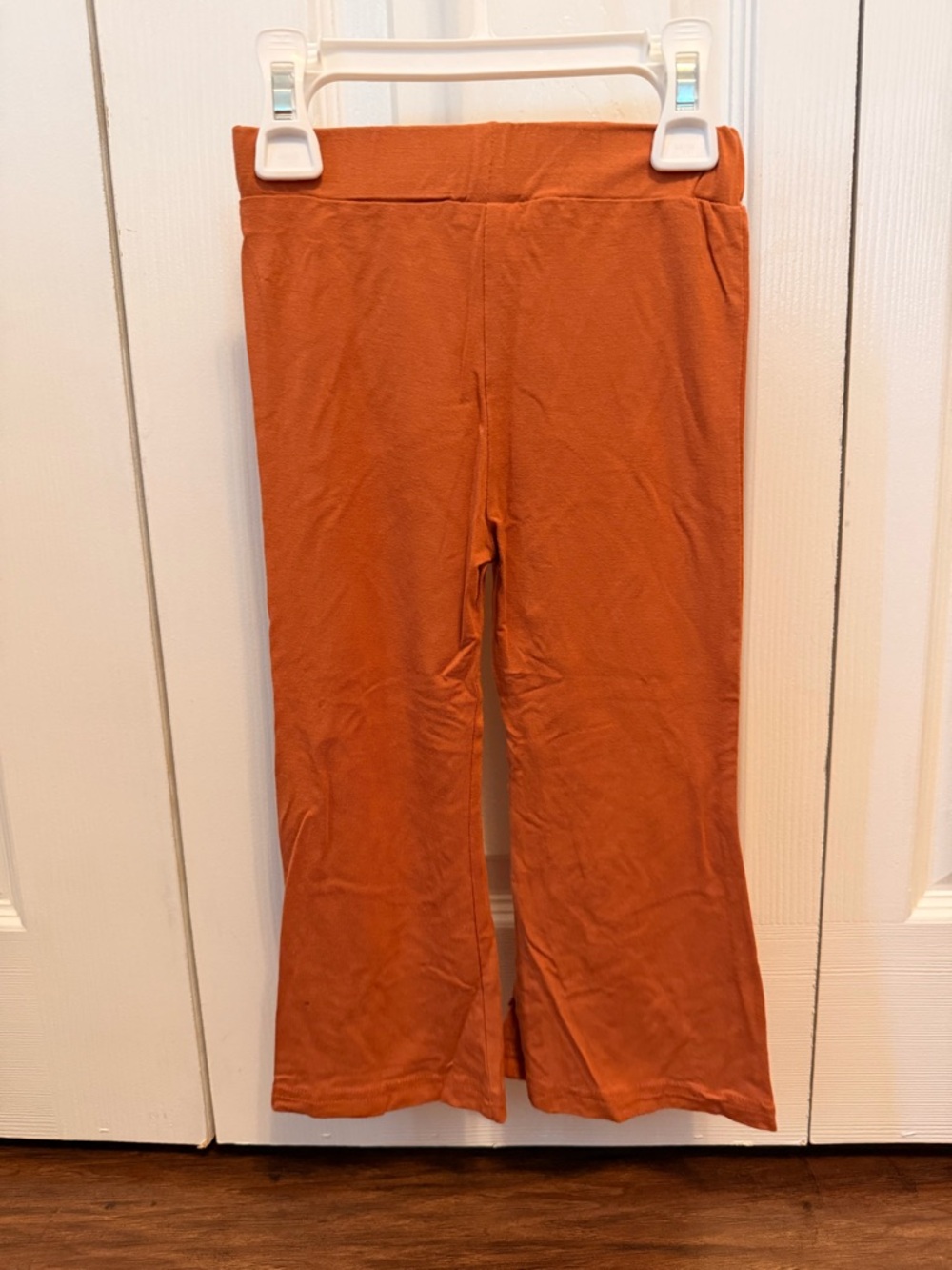William Ryan 2T Bamboo Burnt Orange Flared Leggings
